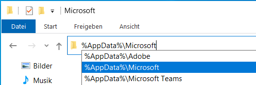 Microsoft-Teams-Desktop-App-Anwendungsdaten-Speicherort