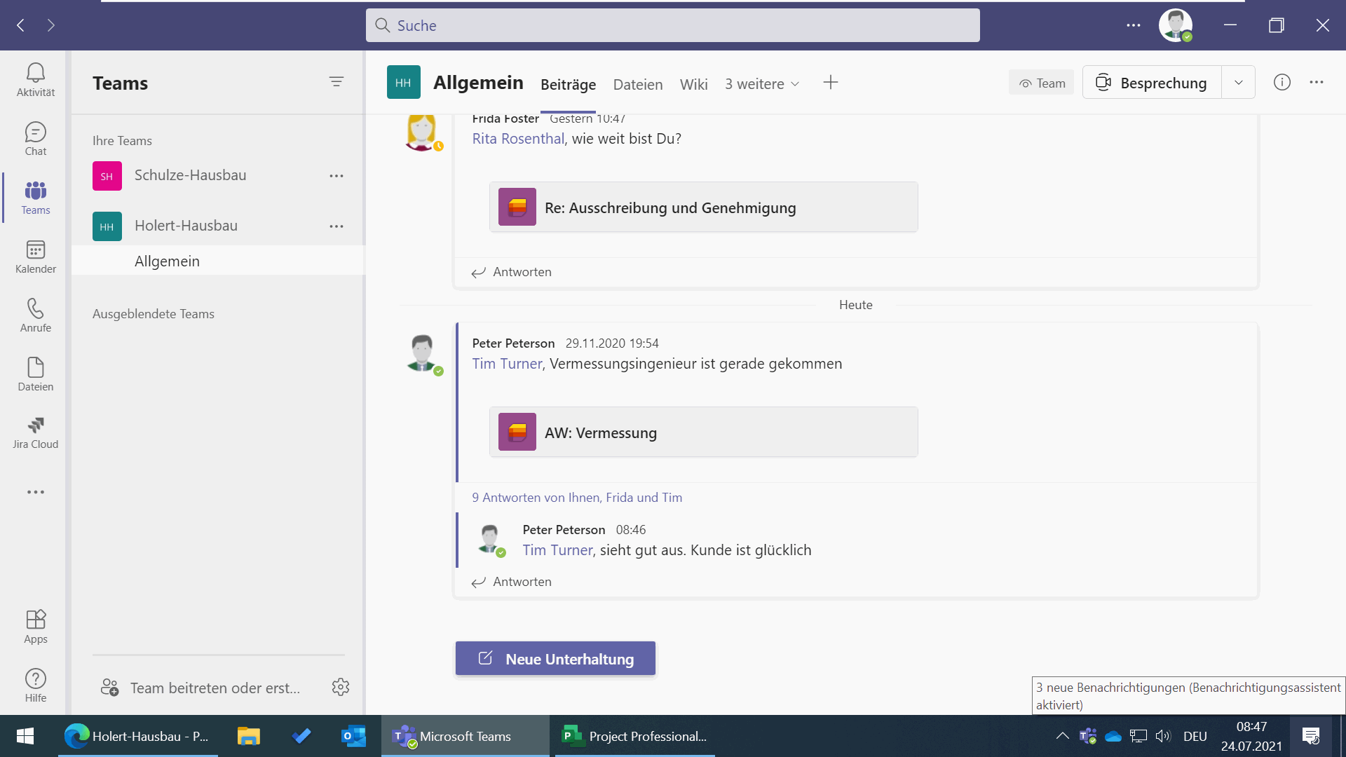 verlauf-der-projektkommunikation-strukturiert-nach-vorgaengen-aus-ms-project-in-microsoft-teams